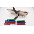 mobile phone support plastic pen fold ball pen for super marketing